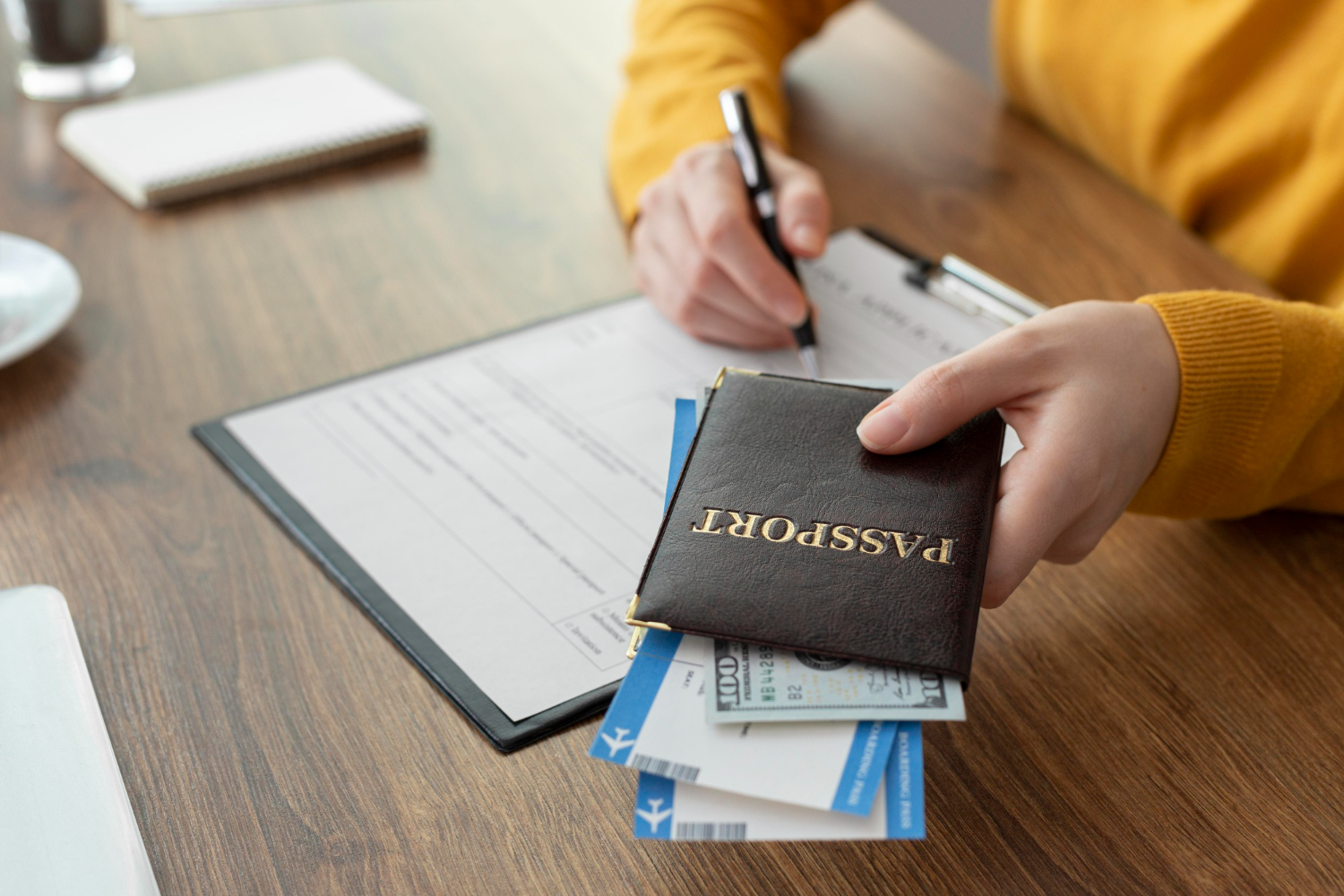 Passport renewal documents